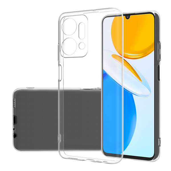 Clear Case 1,8 mm silikonski ovitek za Honor X7A - prozoren