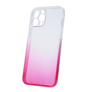 Clear Case 1,8 mm silikonski ovitek za iPhone 13 6.1 - prozorno roza