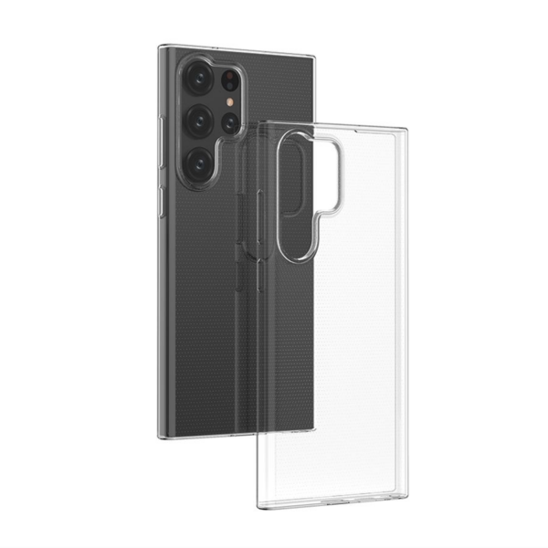 Clear Case 1,8 mm silikonski ovitek za Samsung Galaxy S24 Ultra 5G - prozoren - Image 2