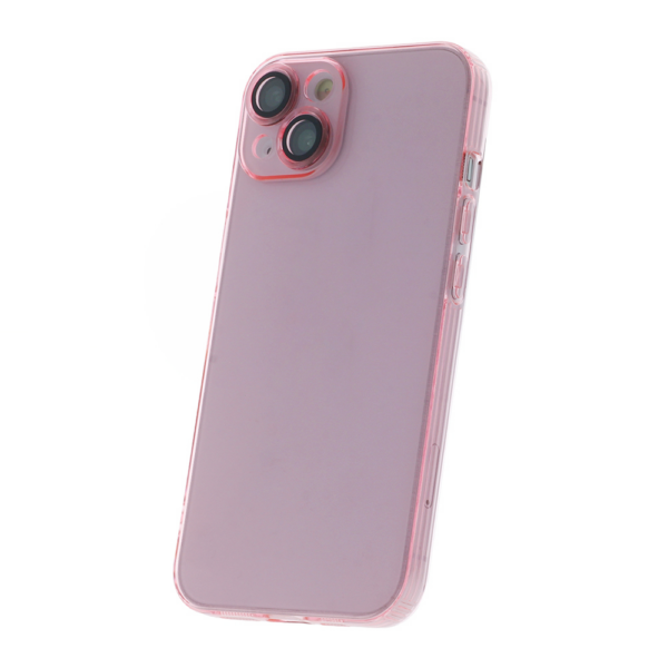 Clear Case 1,8 mm silikonski ovitek za Samsung Galaxy A55 - roza - Image 2