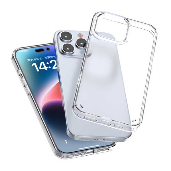 Clear Case 1,8 mm silikonski ovitek za Xiaomi Redmi 14C - prozoren - Image 2