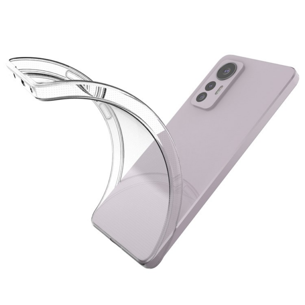 Clear Case 1,8 mm silikonski ovitek za Xiaomi 12 Lite - prozoren - Image 3