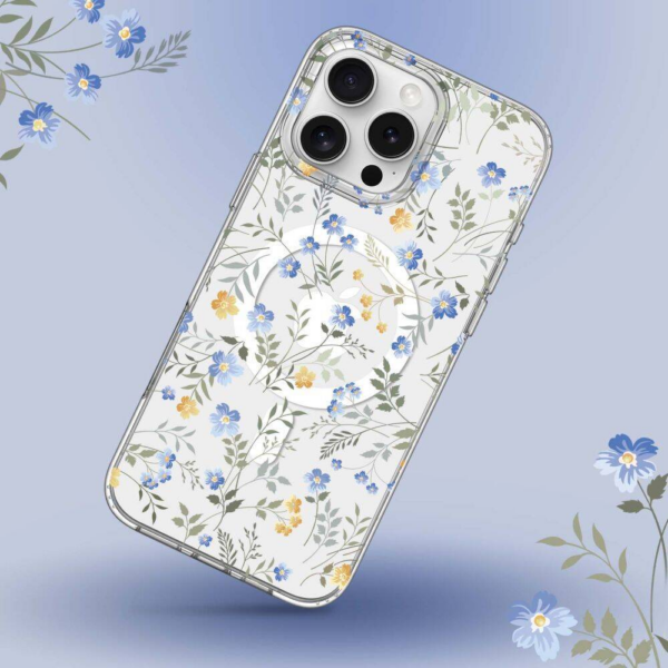 Clear Case Aurora Flower za iPhone 16 Pro MagSafe - prozoren - Image 2