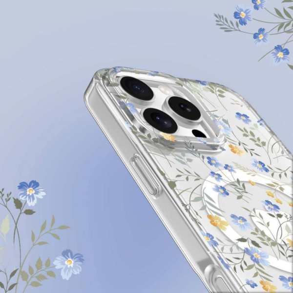 Clear Case Aurora Flower za iPhone 16 Pro MagSafe - prozoren - Image 3
