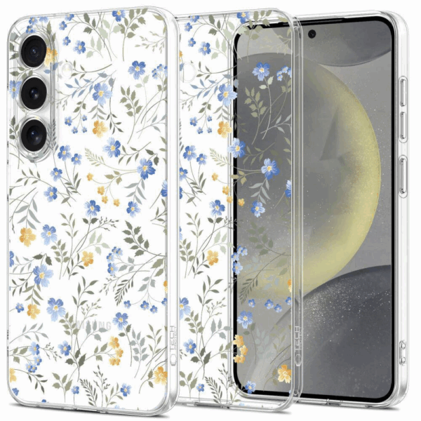 Clear Case Aurora Flower za Samsung Galaxy A56 - prozoren