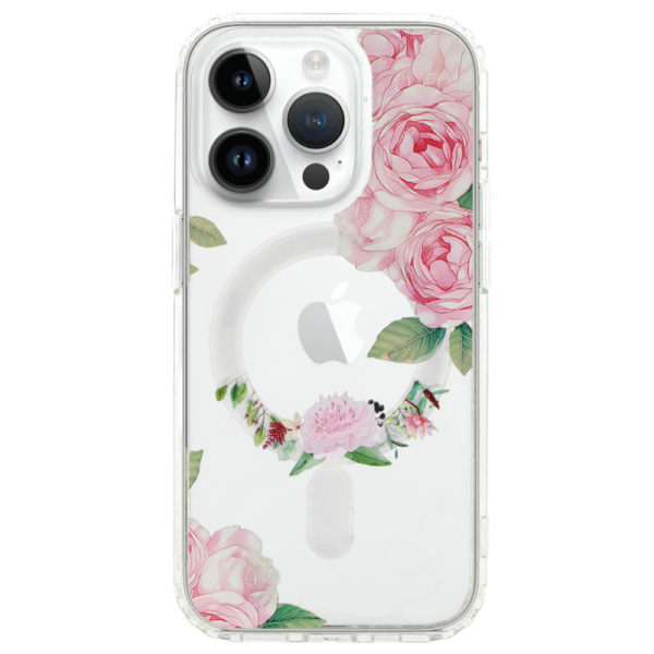 Clear Case Elite z MagSafe za iPhone 15 - roza - Image 2