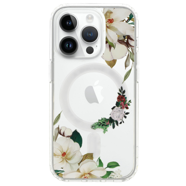 Clear Case Elite z MagSafe za iPhone 15 - bel - Image 2