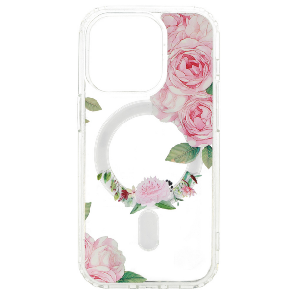 Clear Case Elite z MagSafe za iPhone 15 - roza - Image 4