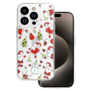 Clear Case Jingle za iPhone 16 - prozoren