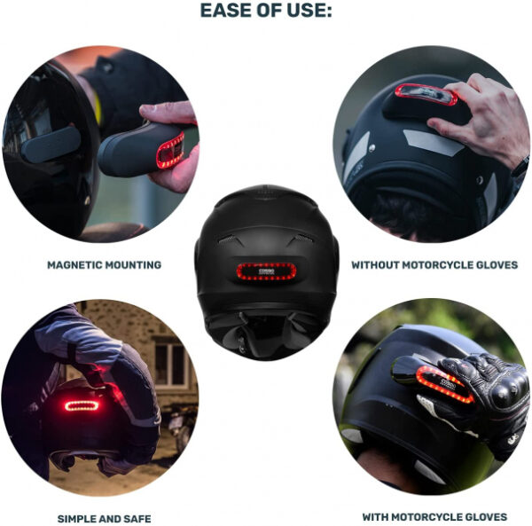 COSMO Connected pametna luč Cosmo Moto za motor - Smart Light, GPS, SOS, Aplikacija - Image 7