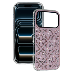 Diamond Flower ovitek za Samsung Galaxy S26 Ultra 5G - roza