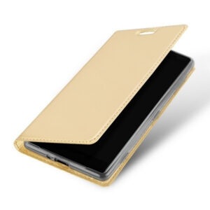 DUX DUCIS preklopna torbica Samsung Galaxy A12 A125 - zlata