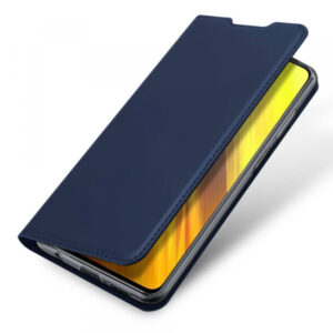 DUX DUCIS preklopna torbica Xiaomi Poco X3 - modra