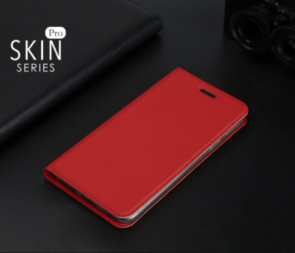 DUX DUCIS preklopna torbica Samsung Galaxy J4 Plus 2018 J415 - rdeča - Image 6