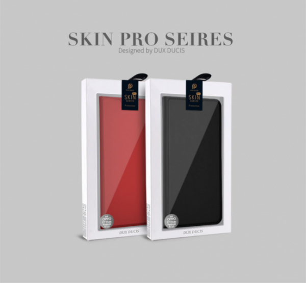 DUX DUCIS preklopna torbica Samsung Galaxy J4 Plus 2018 J415 - rdeča
