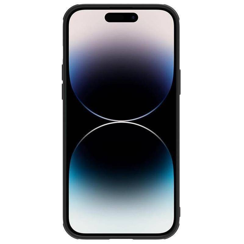 Nillkin CamShield Leather Case zaščita za iPhone 14 Pro - črna - slika 3