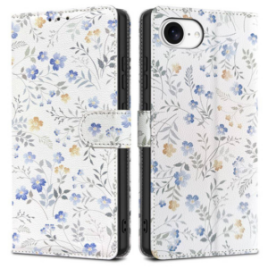 Onasi preklopna torbica Wallet denarnica Aurora za iPhone 16e - bela