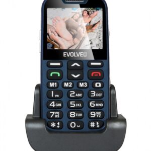 EVOLVEO Easyphone XD telefon na tipke za starejše - moder