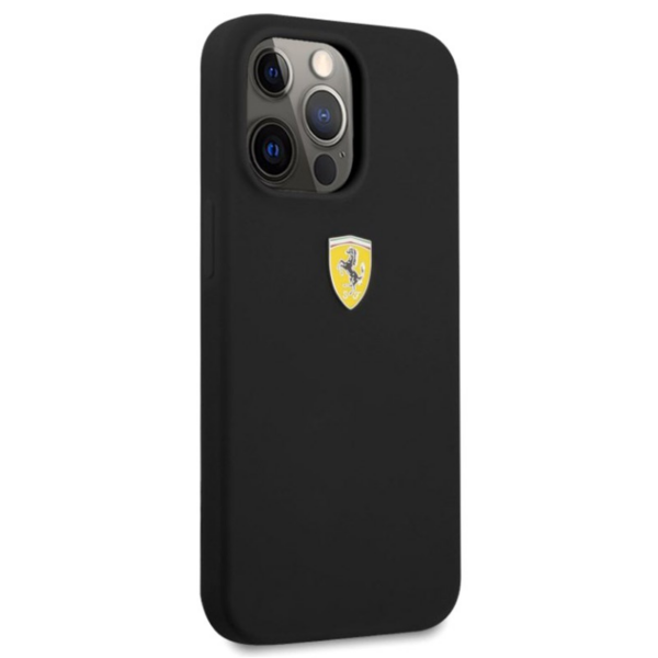 Ferrari silikonski ovitek Scuderia Ferrari FESSIHCP13XBK za iPhone 13 Pro - črn - Image 2