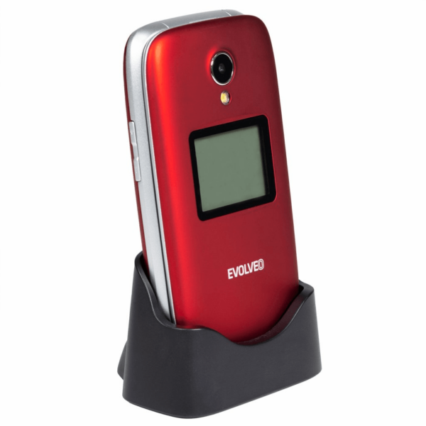 EVOLVEO Easyphone FS EP-771 preklopni telefon na tipke za starejše 4G rdeč - Image 5