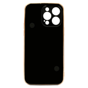 Glamur silikonski ovitek z zapestnico za iPhone 14 Pro - črn - Image 6