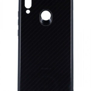 Glass silikonski ovitek za Samsung Galaxy S10 Plus G975 - carbon črn