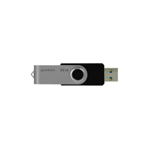 Goodram USB KLJUČ 32GB USB 3.2 gen 1 za shranjevanje podatkov črno srebrn - Image 2