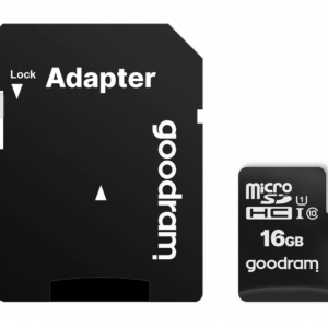 Goodram SPOMINSKA KARTICA 16GB micro SD 2v1 100MB/s