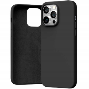 Goosper Silicone Ovitek za Apple iPhone 14 6,1" črn