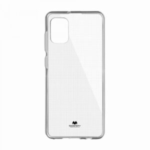 Goospery Jelly tanek silikonski ovitek (0,3) za Samsung Galaxy A52 A526 - prozoren