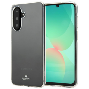 Goospery Jelly tanek silikonski ovitek (0,3) za Samsung Galaxy A56 - prozoren