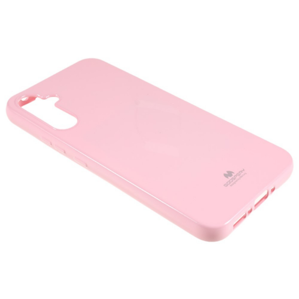Goospery Jelly tanek silikonski ovitek za Samsung Galaxy A34 - roza - Image 4
