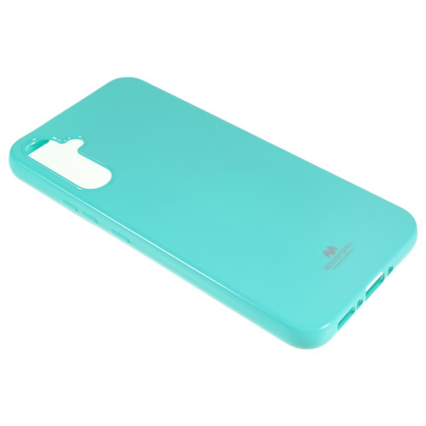 Goospery Jelly tanek silikonski ovitek za Samsung Galaxy A34 - mint - Image 4