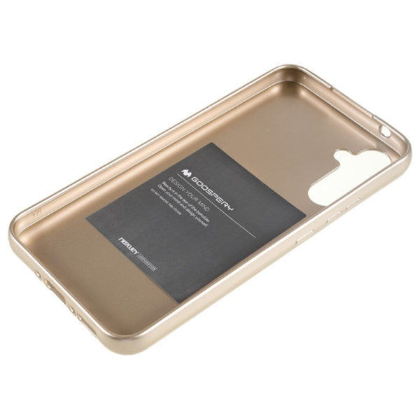 Goospery Jelly tanek silikonski ovitek za Samsung Galaxy A54 - zlat - Image 6