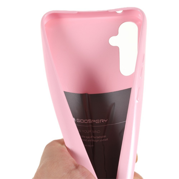 Goospery Jelly tanek silikonski ovitek za Samsung Galaxy A34 - roza - Image 7