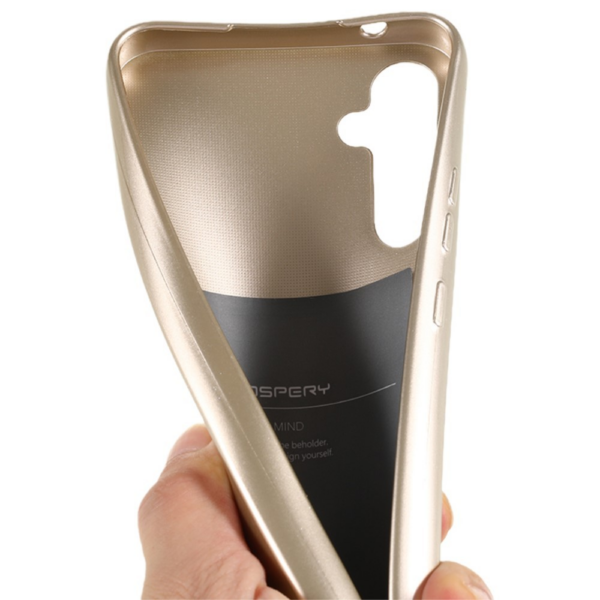 Goospery Jelly tanek silikonski ovitek za Samsung Galaxy A54 - zlat - Image 7