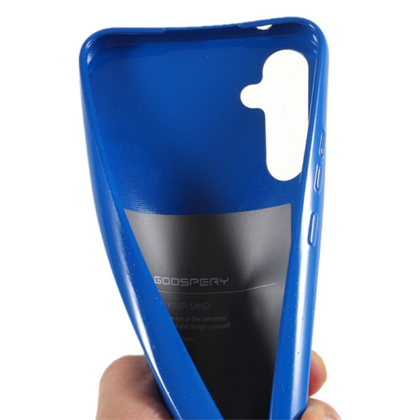 Goospery Jelly tanek silikonski ovitek za Samsung Galaxy A54 - moder - Image 7