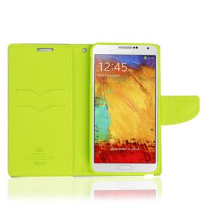 GOOSPERY preklopna torbica Fancy Diary Sony Xperia M4 Aqua - modro zelen