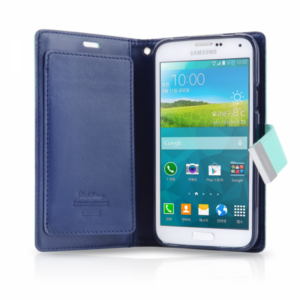 GOOSPERY preklopna torbica Rich Diary Samsung Galaxy S5 G900 - meta moder