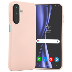 Goospery Soft Feeling silikonski ovitek za Samsung Galaxy A56 - bež
