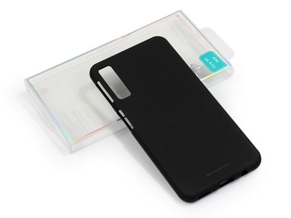 Goospery soft feeling silikonski ovitek za Samsung Galaxy A7 2018 A750  - črn