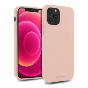 Goospery Soft Feeling silikonski ovitek za iPhone 15 Pro - bež