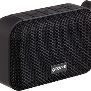 Groove Wave 2 prenosni bluetooth zvočnik 6W GV-SP462-BK True Wireless črn vodoodporen IPX4