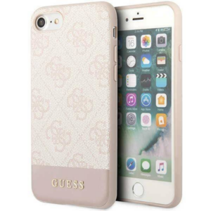 GUESS GUHCI8G4GLPI ovitek za iPhone 7 / 8 / SE 2020 - roza