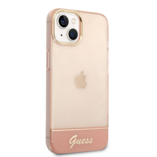 GUESS GUHCP14SHGCOP ovitek za iPhone 14 6.1 - roza - Image 3
