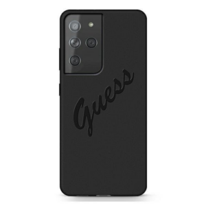 GUESS GUHCS21LLSVSBK ovitek za Samsung Galaxy S21 Ultra G998 - črn