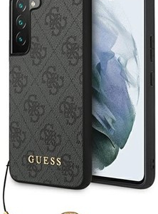 GUESS GUHCS22MGF4GGR silikonski ovitek za Samsung Galaxy S22 Plus 5G - siv