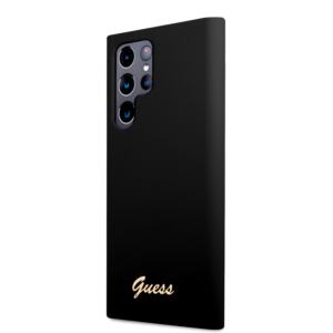 GUESS GUHCS23LSLSMK ovitek za Samsung Galaxy S23 Ultra 5G - črn