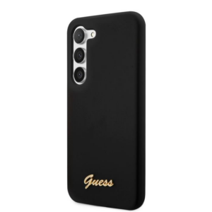 GUESS GUHCS23SSLSMK ovitek za Samsung Galaxy S23 5G - črn