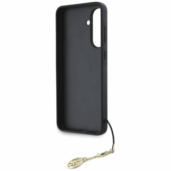 GUESS GUHCSA56GF4GBR silikonski ovitek z obeskom za Samsung Galaxy A56 - rjav - Image 6